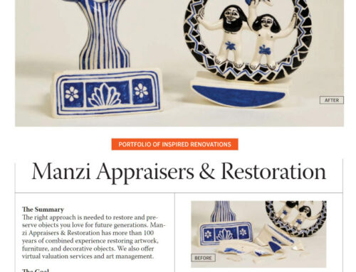 Manzi Appraisers & Restoration Featured in New England Home March/April 2023