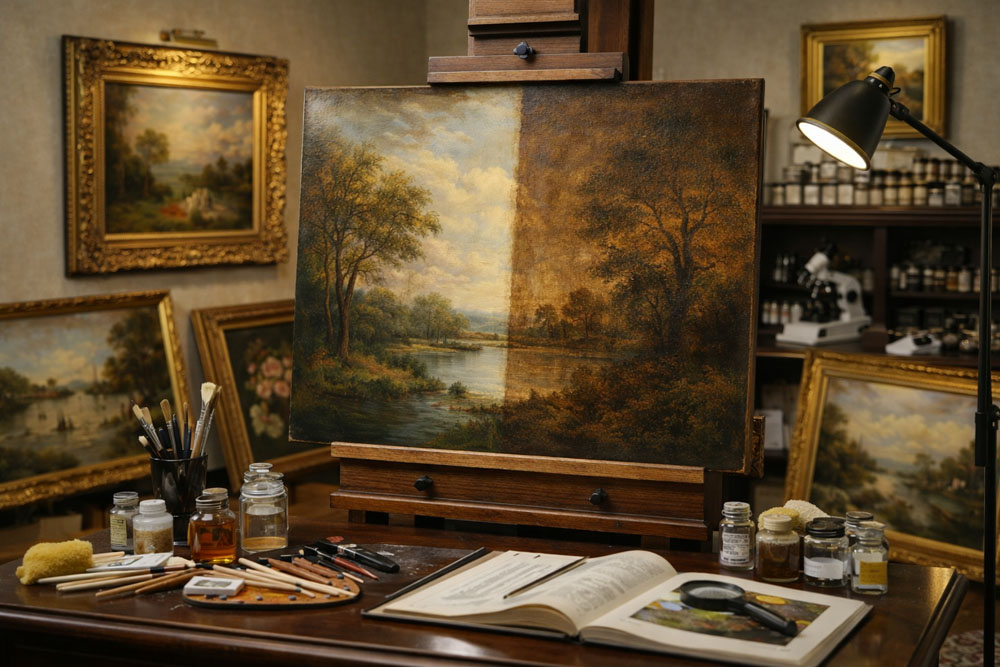 The Role of Fine Art Restoration in Preserving Generational Value
