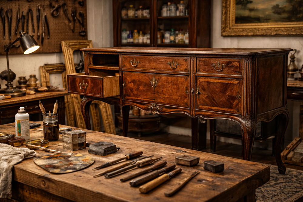 When to Restore Antique Furniture – And When to Leave It Untouched